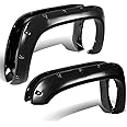 DNA Motoring WF-DRAM94-MBK 4Pcs Pocket-Riveted Style Side Wheel Fender Flares Compatible with 94-02 Dodge Ram 1500 2500 3500 , Black