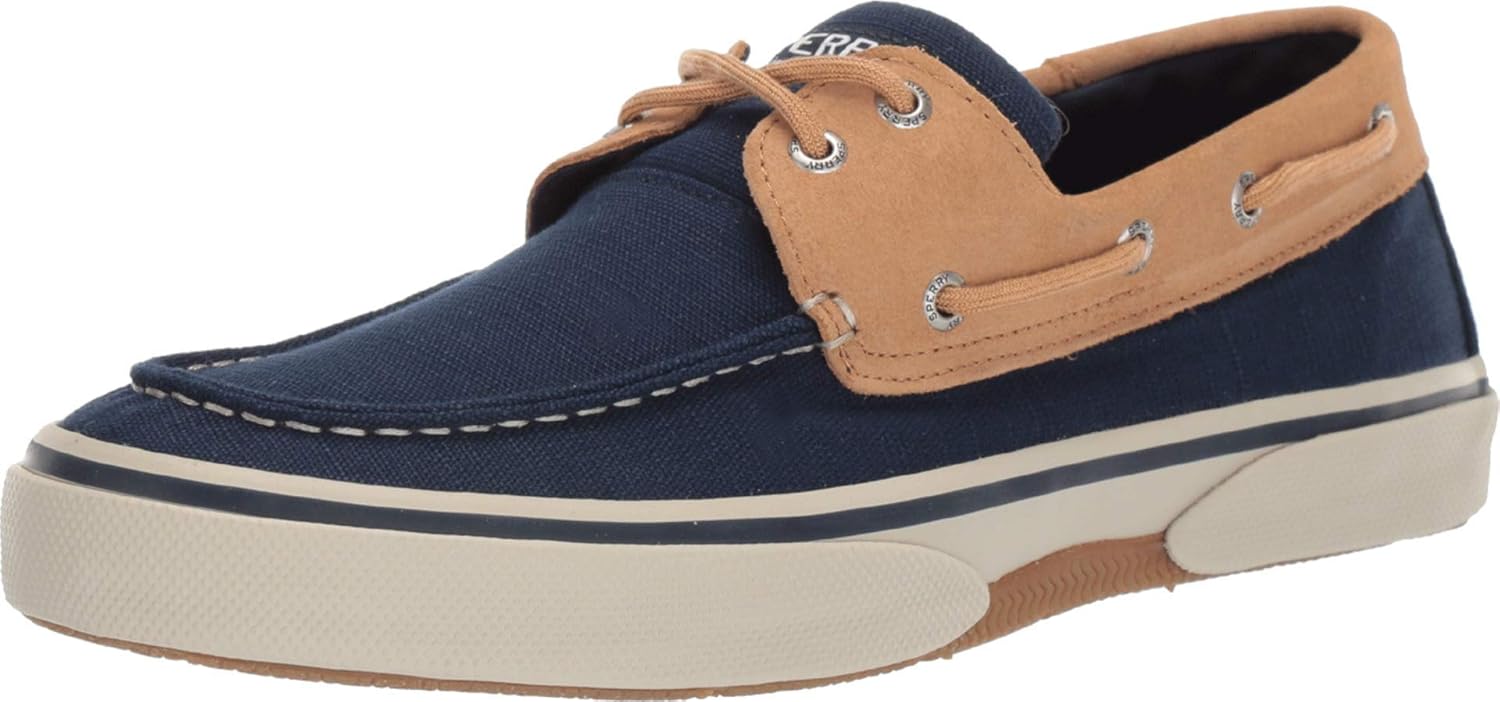 Sperry Men�s Halyard 2Eye Canvas Boat Shoe