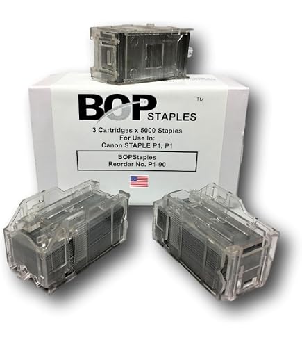 ♢新品♢Canon Staple-P1 & Cartridge-Y1 5個セット Amazon.com: Canon Staple Cartridge : Office Products