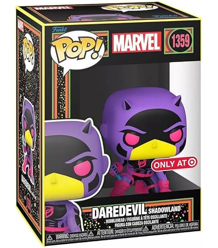 アメコミ FUNKO POP DAREDEVIL Amazon.com: POP Marvel: Daredevil- Daredevil (Action Pose