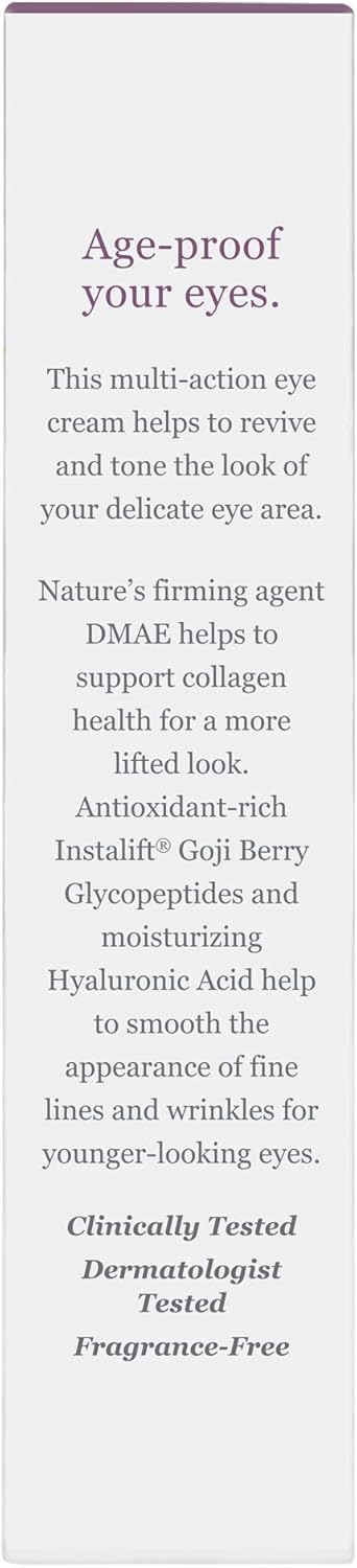 DERMA E Firming DMAE Eye Cream – Multi-Action Anti-Aging Under Eye Cream Firms, Tightens & Lifts – Reduces bags, Smooths Laugh Lines & Dark Circles –Peptides, Vitamin B3 infused for Collagen support: Derma E: Health & Personal Care