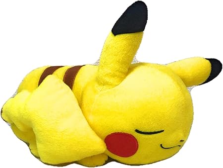 Amazon ピカチュウマニア でっかいぬいぐるみ すやすやピカチュウ ぬいぐるみ おもちゃ