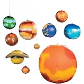 Fun Express Inflatable Solar System Model Kit for Kids, 10 Piece