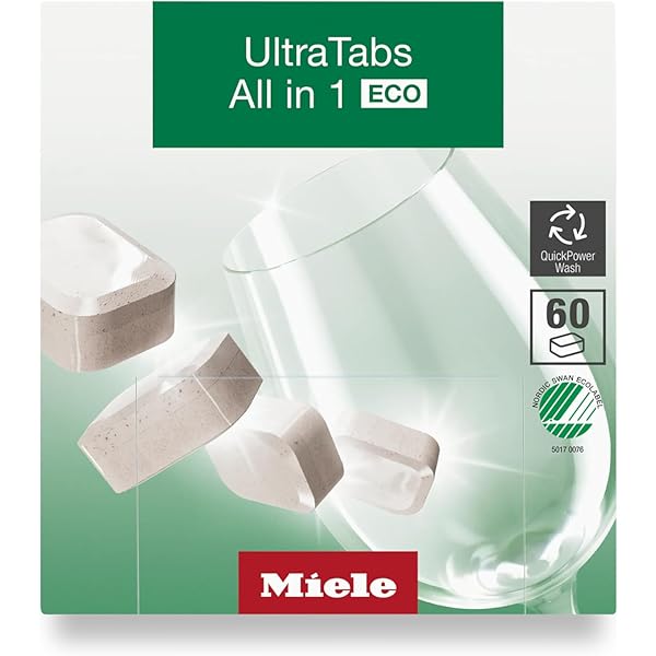 Miele ultra tabs  5個セット Amazon.com: Miele All in 1 Tabs Dishwasher Tablets 60 per
