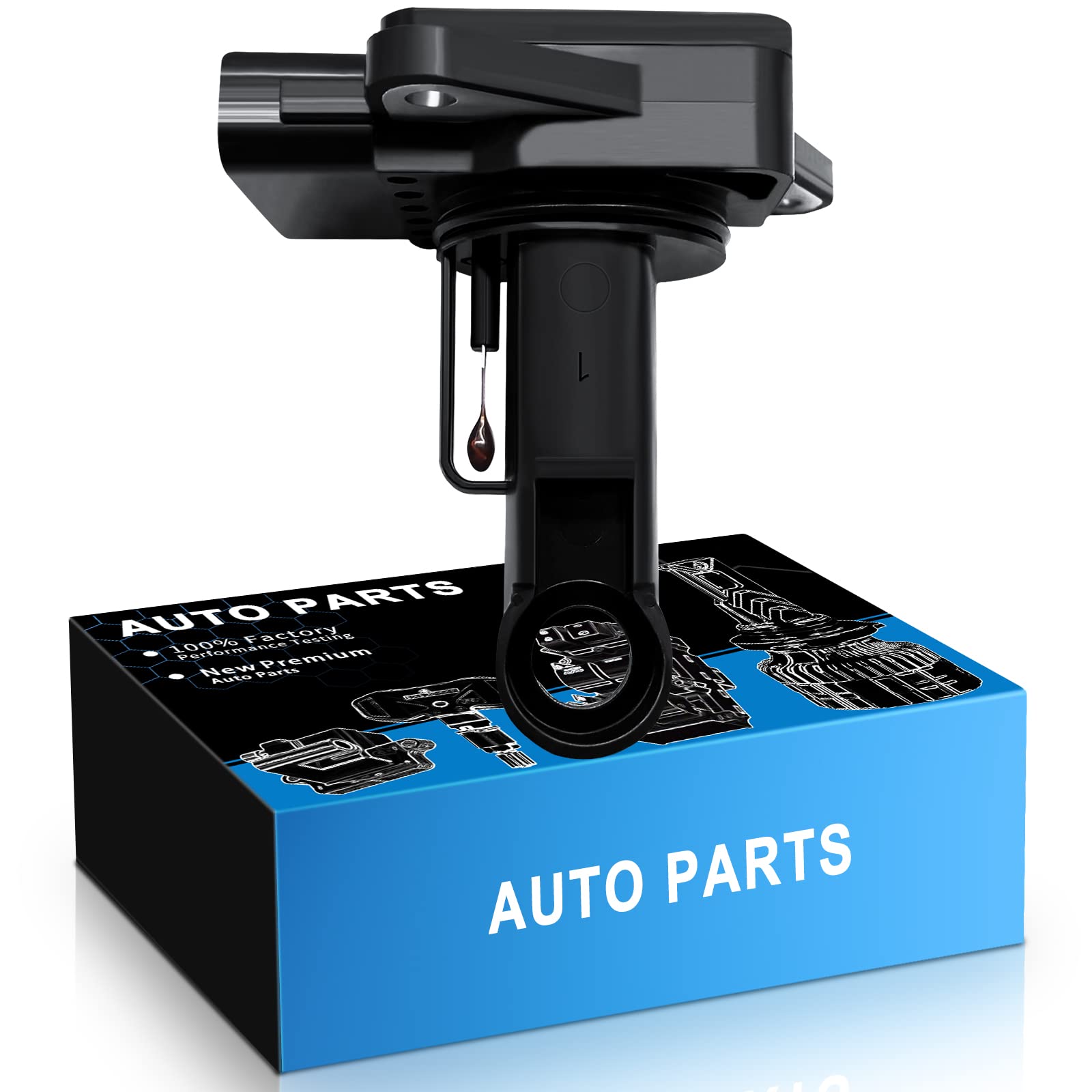 Photo 1 of YZHIDIANF Mass Air Flow Sensor 22204-21010 MAF Sensor Fits for for:-Toyota Tacoma 4Runner Camry Prius Tundra Highlander Solara, for:-Lexus ES300 RX300, for:-Mazda 3 5 6 CX-7 RX-8, for:-Scion Tc 99-08