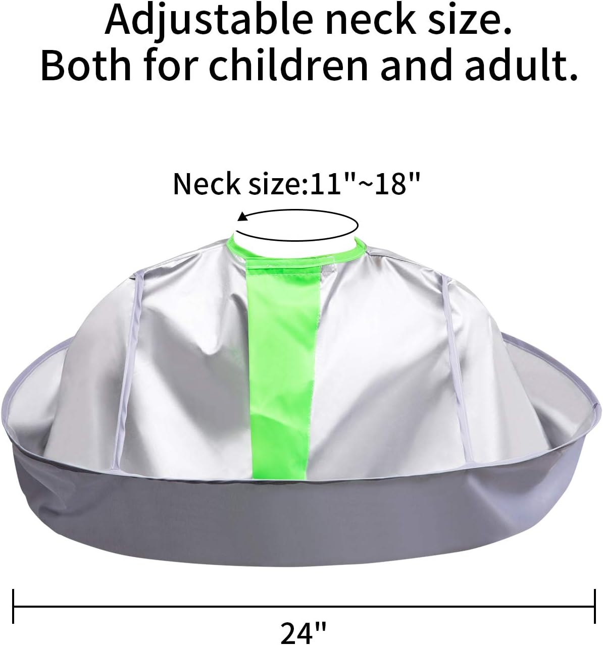 Hair Cutting Capes for Adult/Kids Umbrella Design Barber Salon Cape Keep Hair Off Clothes and Floor: Health & Personal Care