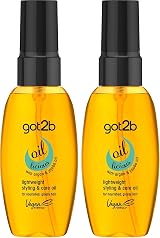Got2b Oillicious Styling Oil 50 ml Pack of 2 Vegan Argan Oil view 1