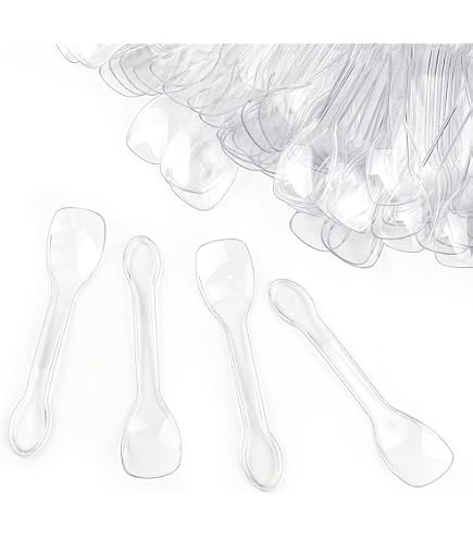 Lillian Tablesettings Mini Spoon | Polished Silver | Pack Of 48 Plastic Serve Ware 4 15 X 1 15 X 5 85 Inches 31739