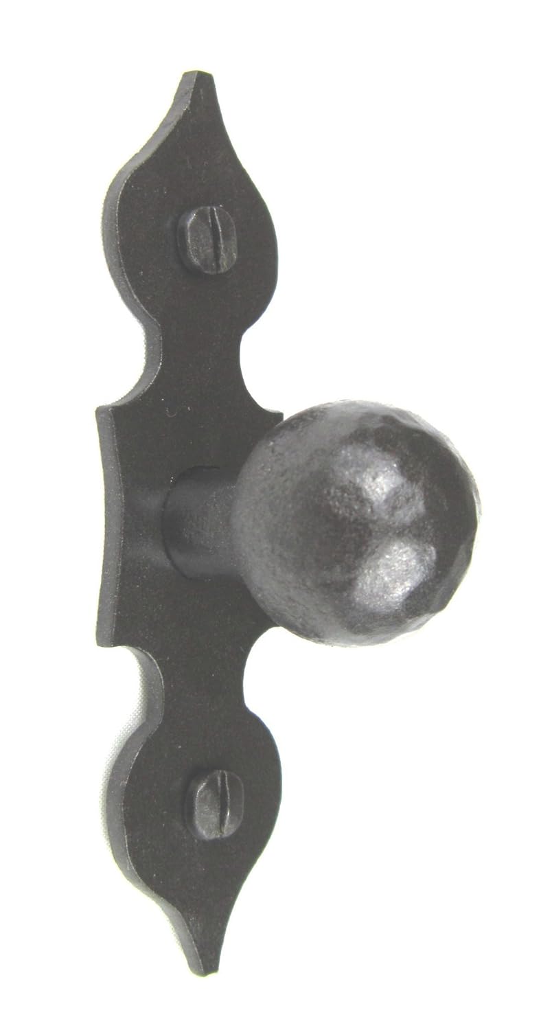 Rustic Spanish Style Spade Wrought Iron Knob HK15