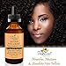 Tropical Holistic 100% Natural Hair Treatment Oil 2 oz - Premium Beard Essential Oil Blend with Argan, Emu, Jojoba, Jamaican Black Castor Oil, Peppermint for Men, Women with Dry, Damaged, Thin Hair