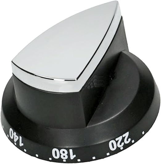 SPARES2GO Temperature Control Switch Knob for Rangemaster 90 90DF 110