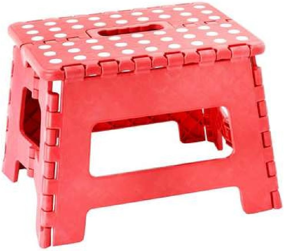 JMS® Small Plastic Step Stool Folding Multi Purpose Heavy DutyMADE IN