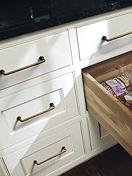 JIASENBAO 2 Pack Antique Brass Cabinet Bar Pulls