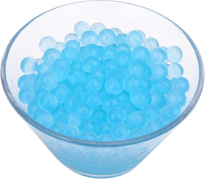 Trimming Shop Blue Glitter Water Balls Silicone For Table Centerpieces