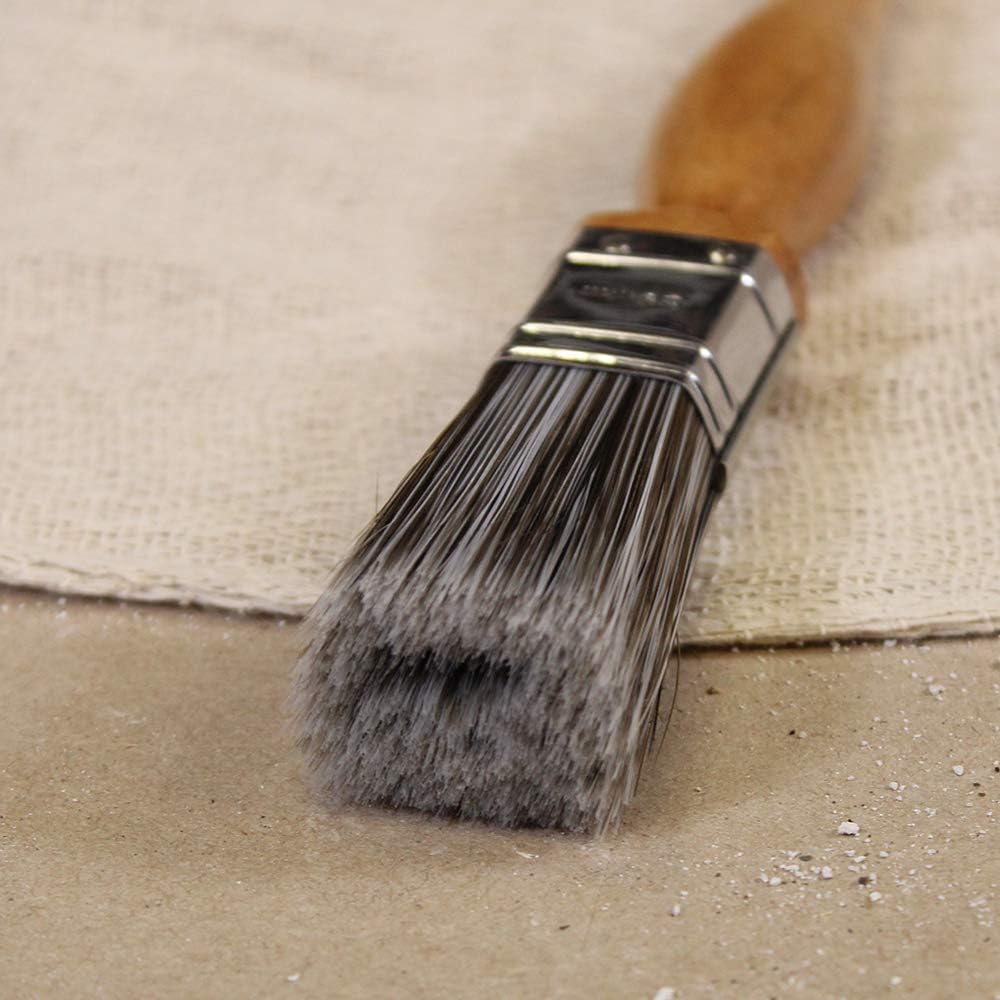 Faithfull FAIPBSY1 1-Inch Superflow Synthetic Paint Brush, Beige, Silver, Black, 25 mm (1 Inch) - Image 3