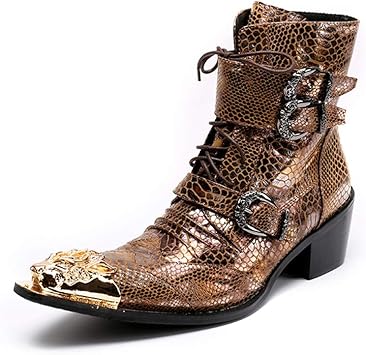 botines para hombre estilo vaquero