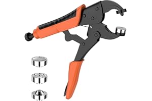 TITOE Heavy Duty Snap Fastener Tool Canvas Snap Kit Tool Suitable for Rv Enthusiasts, Boat Owners, DIY Enthusiasts, Used in Boat Cover Installation, Camper, Rv, Sun Room, DIY Handicraft, Etc.