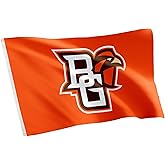 Desert Cactus Bowling Green State University BGSU Flag - 3 x 5 Feet Falcons Banner, Indoor/Outdoor Durable Fabric, 100% Polyester Design (Style 1)