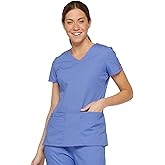 Dickies Scrubs Top for Women, V-Neck Womens Scrub Tops, Contemporary Fit with 4 Pockets - 85906