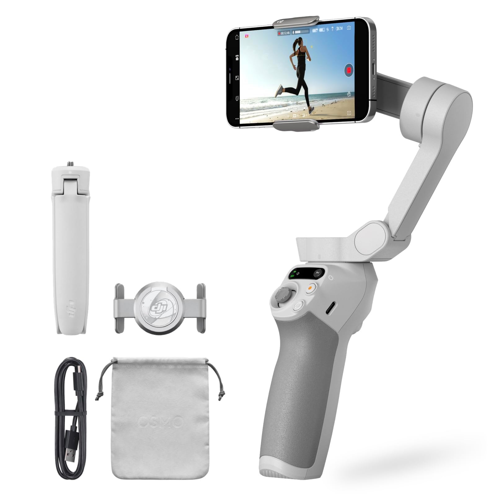 DJI スマートジンバル Osmo Mobile SE 3軸スマホジンバル ShotGuides機能搭載 Android&iPhone用 ActiveTrack 6.0搭載 Watchで遠隔操作 スマホ用 Vlogスタビライザー 【国内正規品】商品画像