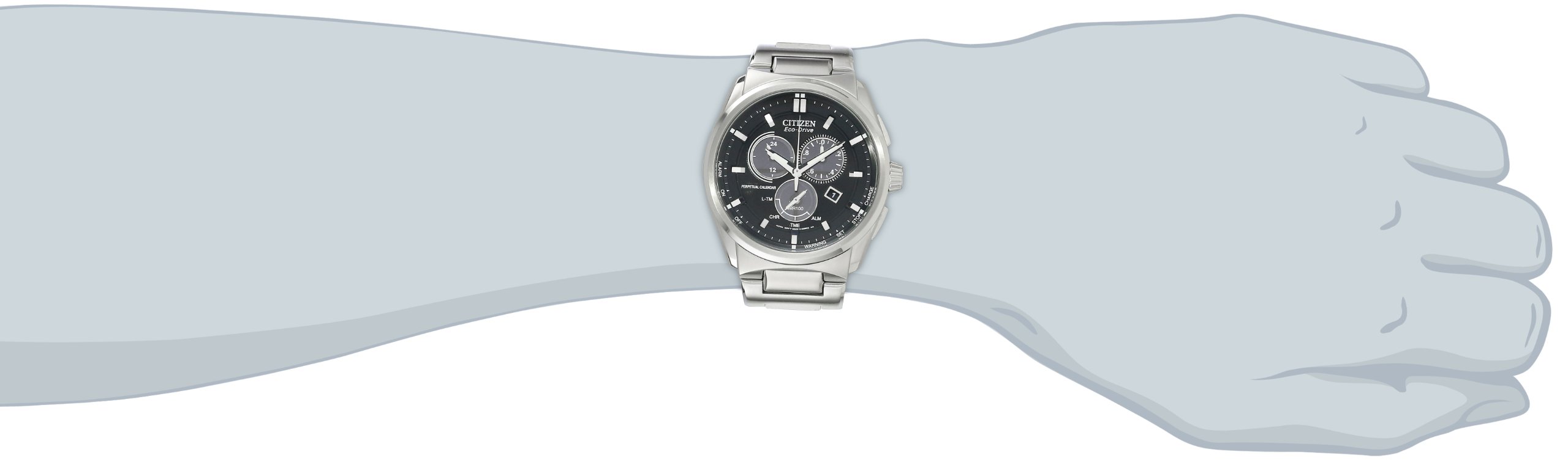 Citizen Men's BL5480-53E Eco-Drive Perpetual Calendar Chronograph Watch -  Buy Online - 13758038