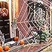 LUDILO 2PCS Giant Spider Halloween Decorations Outdoor + 276