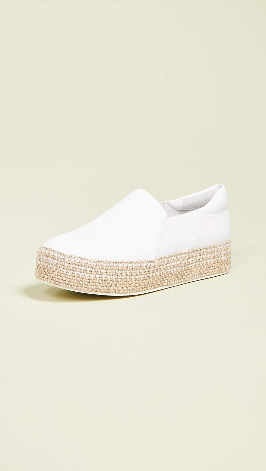 Vince Womens Wilden Platform Slip On Sneakers