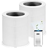 Alvamoyle AP401 AP402 Filter Replacement, Compatible with Dayette AP401 AP402 and JOWSET AP402 AP403 Air Purifier, 4-Stage Filtration System, 2 Pack (AP401 AP402 Filter)