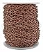CleverDelights 4x6mm Cable Chain - Antique Copper Color - 30 Feet