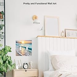 Pznen Beach 2-Gang Wall Plate Waves Sunset Ocean