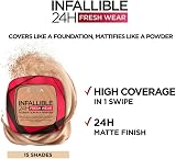 L'Oréal Paris Infallible 24H Fresh Wear Foundation Powder 120 Vanilla view 2