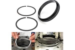 Qagea Piston Ring Compressor Adapter & Anti-Polishing Ring Fit for Cummins ISX 15 & QSX 15, 5.4" Bore, Replaces 5299448, 5299