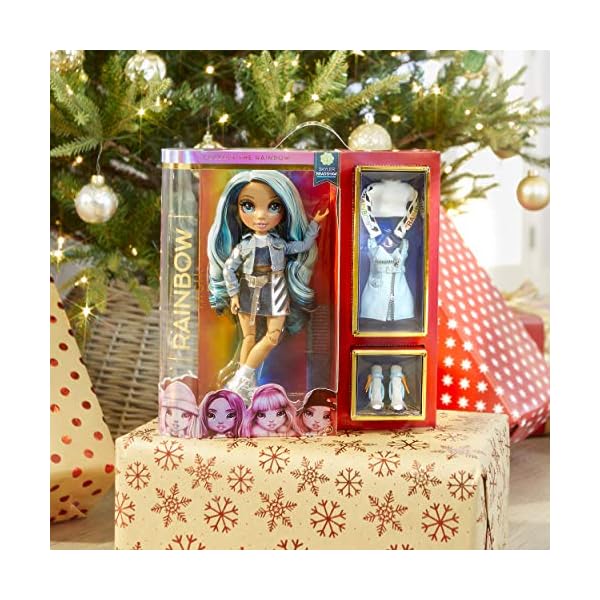 Rainbow-High-Fashion-Doll-Skyler-Bradshaw-Blue-Themed-Doll-With-Luxury-Outfits-Accessories-and-Fashion-Doll-Stand-Rainbow-High-Series-1-Perfect-Gift-For-Girls-Age-6 Rainbow High Fashion Doll - Skyler Bradshaw - Blue Themed Doll With Luxury Outfits, Accessories and Fashion Doll Stand…