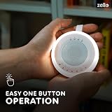 LUMI Zello Portable White Noise Machine Baby Sleep Aid with Night Light view 3