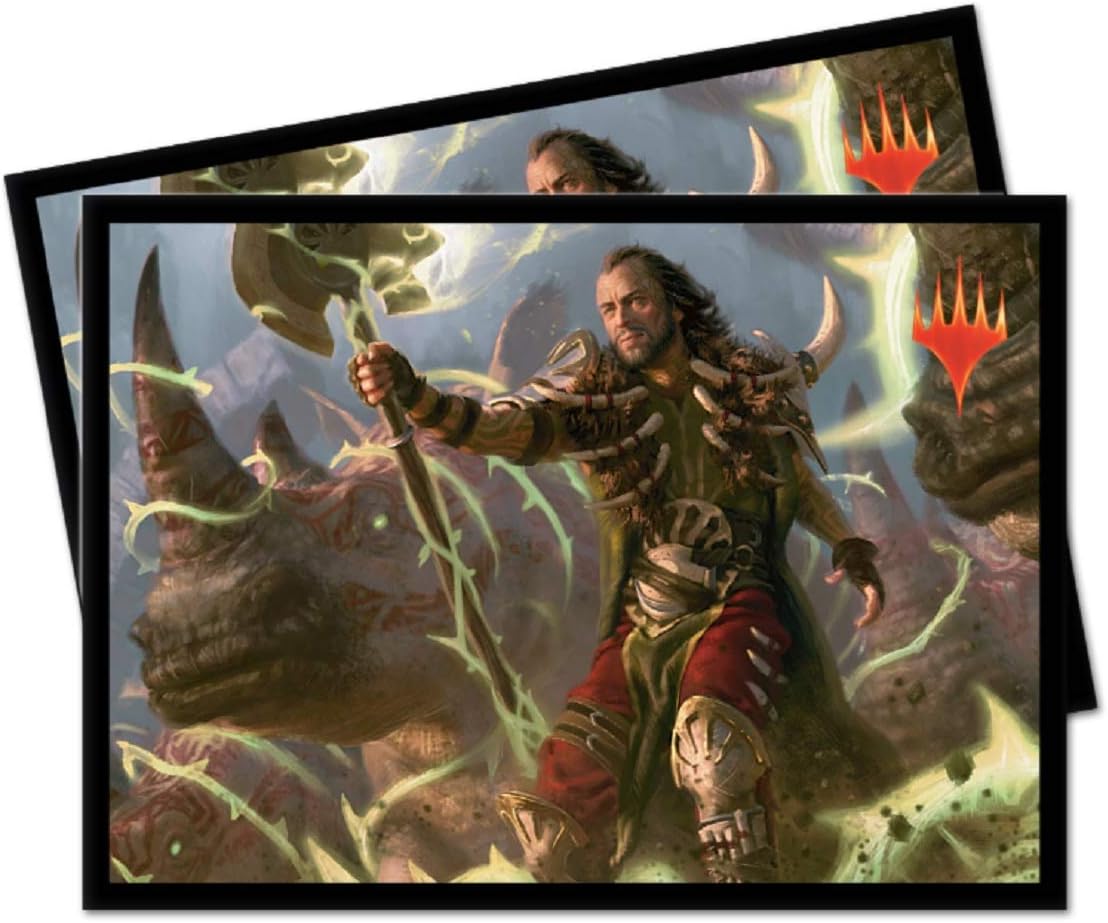 Ultra Pro Commander 2019 V4 Standard Deck Protector sleeves 100ct for Magic: The Gathering, Multi Colored