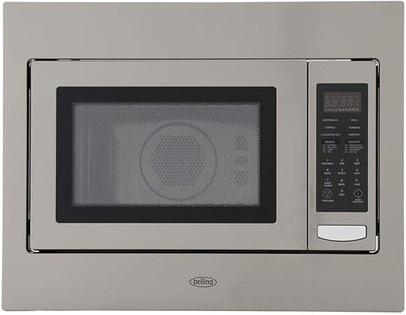 Belling Bimw60 Built In Microwave Oven For A 60cm Wide Cabinet Stainless Steel Amazon Co Uk Kitchen Home