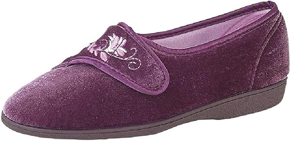 velcro slippers ladies uk