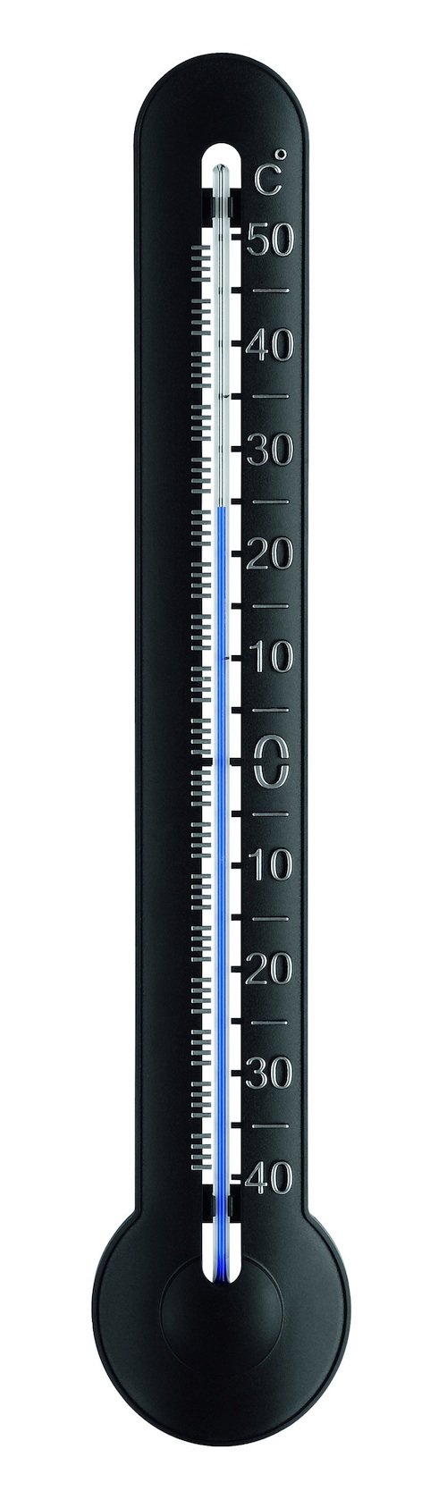 TFA Internal and External 12,3048 – Plastic Thermometer – Black