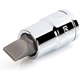 TEKTON 1/2 Inch Drive x 1/2 Inch Slotted Bit Socket | SHB20203