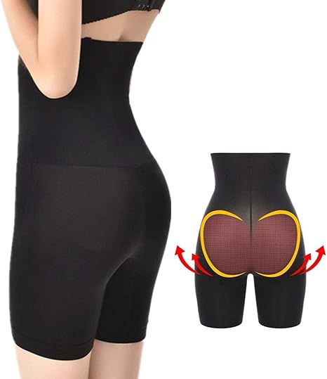 Amazon Co Jp ハイウエストパンティーボディシェイプ太もも細い腹コントロールパンツボディシェイプ Black 3xl ホーム キッチン