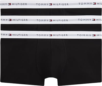 Short Taille Basse 3P pour Homme UM0UM03752, Noir (Noir/Noir), L