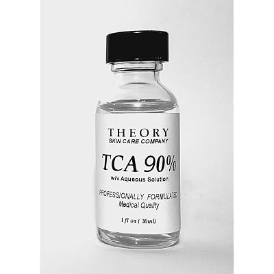 Trichloroacetic Acid 90% TCA Chemical Peel, 1 oz, Medical Grade, Wrinkles, Fine Lines, Freckles, Scars, Age spots