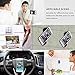 Nano Gel Pads Phone Holder VTECHOLOGY Universal Cell Phone Car Holder Sticky Rubber Phone Stand Cell Phone Non-Slip Wall Sticker 4 Units