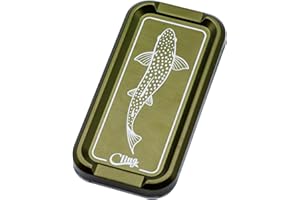 Cling Fishing Products Mag Grab Doublestack – Lightweight Aluminum Fly Organizer with Rare Earth Magnet for Anglers
