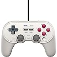 8BitDo Pro 2 Wired Controller for Switch, Windows, Steam Deck & Raspberry Pi (G Glassic Edition)