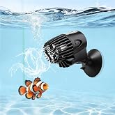 Novique 3W Aquarium Circulation Pump Mini Fish Tank Wave Maker Submersible Powerhead Quiet Water Pump With Suction Cups 360&deg;Adjustable 800 GPH