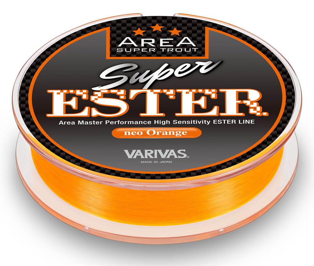バリバス スーパートラウトエリア スーパーエステル ネオオレンジ 0.5号の商品画像