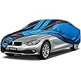 Kaugung Car Cover Waterproof Custom Fit BMW 3 Series（1999-2025）, Full Exterior Cover for Automobiles Lightweight Resistant Outdoor Sun UV Rain Dust Snow Wind Protection.