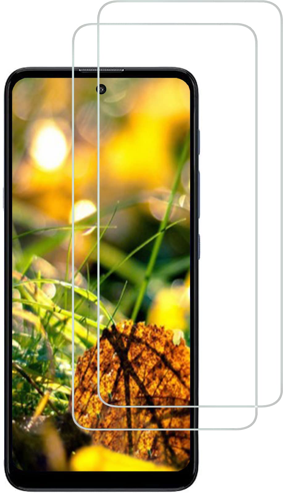 AntilaTech Pack of 2 Tempered Glass Screen Protectors Compatible with Motorola Moto E40 - Precision Engineered, Case Friendly, Touch Sensitive and Bubble Free Installation