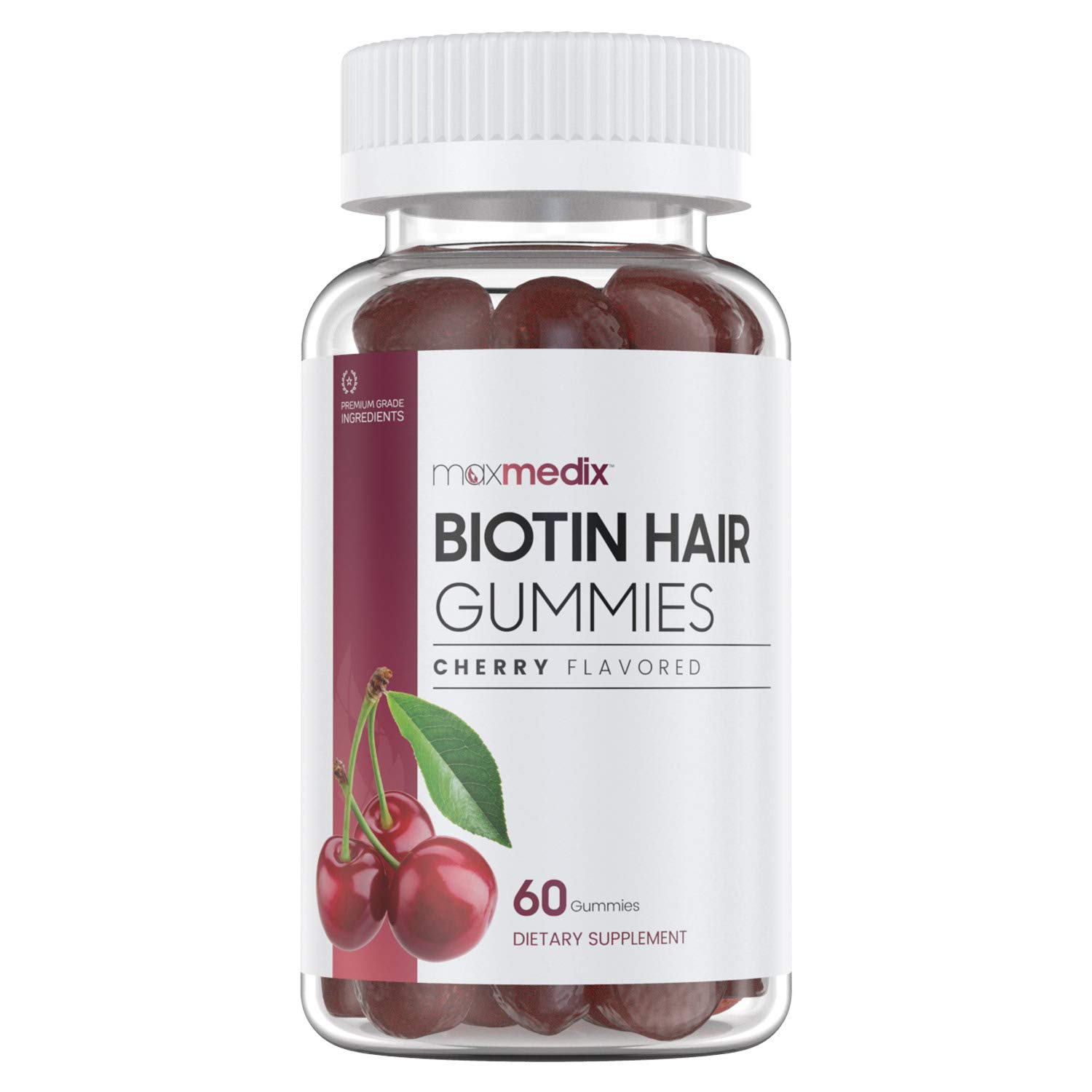  Maxmedix Premium Biotin Hair Growth Gummies